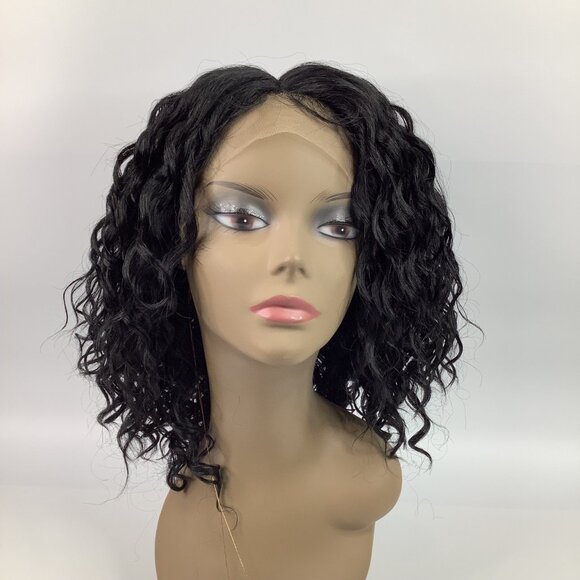 Outre Other - Outre Lace Front Yanara Wig Color 1 Curly HD Transparent Lace Pre-Plucked